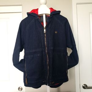 True Religion Denim Jacket w/hood